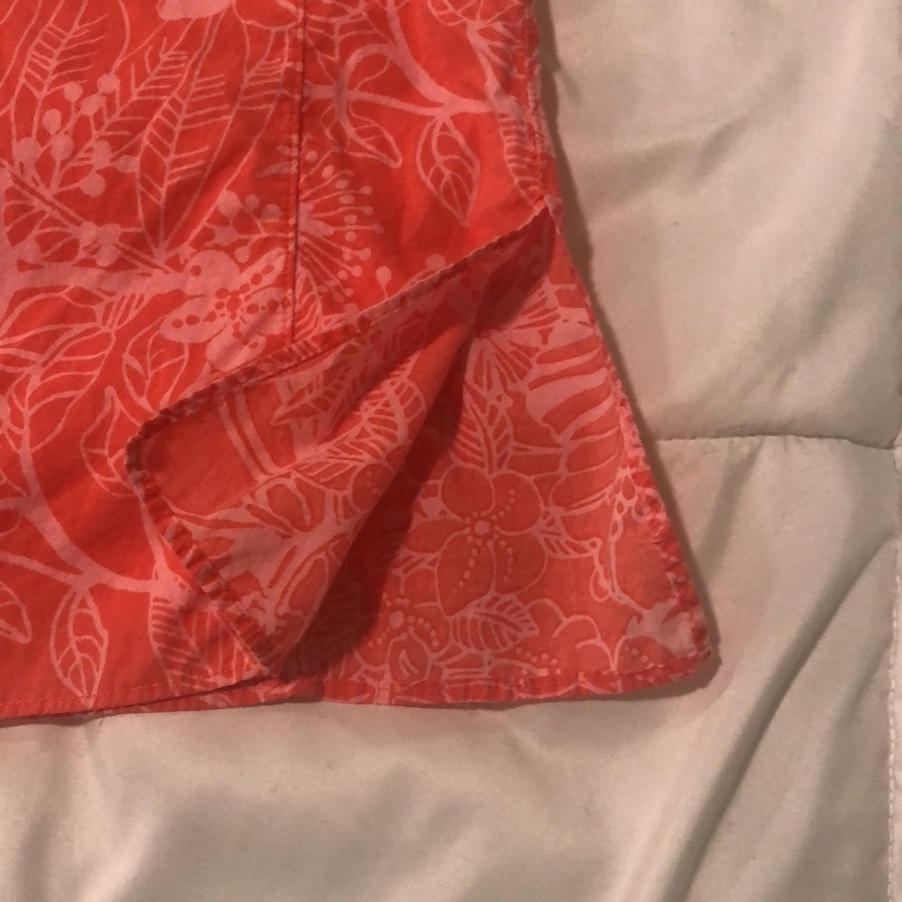 J Crew cotton shirt with side slits at bottom - Picture 6 of 7